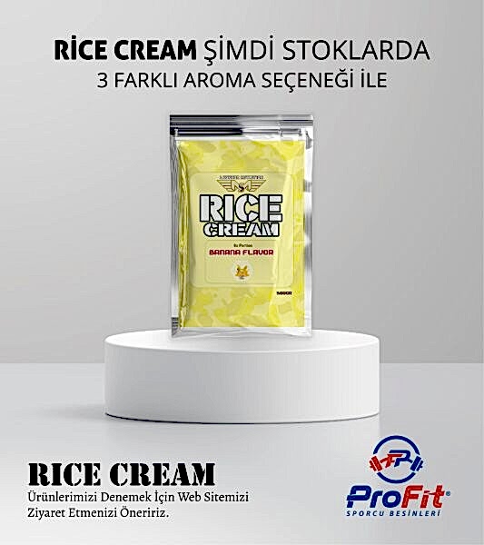 LegendX Rice Cream 8 Şase - Çikolata, Muz ve Hindistan Cevizi Aromalı Karbonhidrat Kaynağı