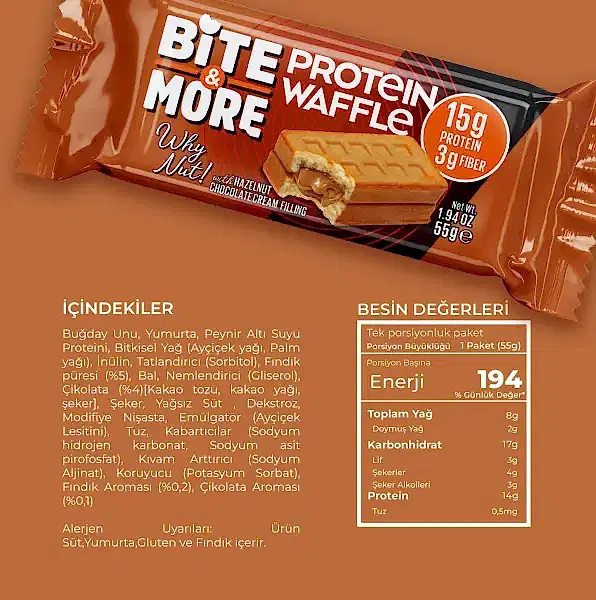 Protein Waffle - Fındıklı