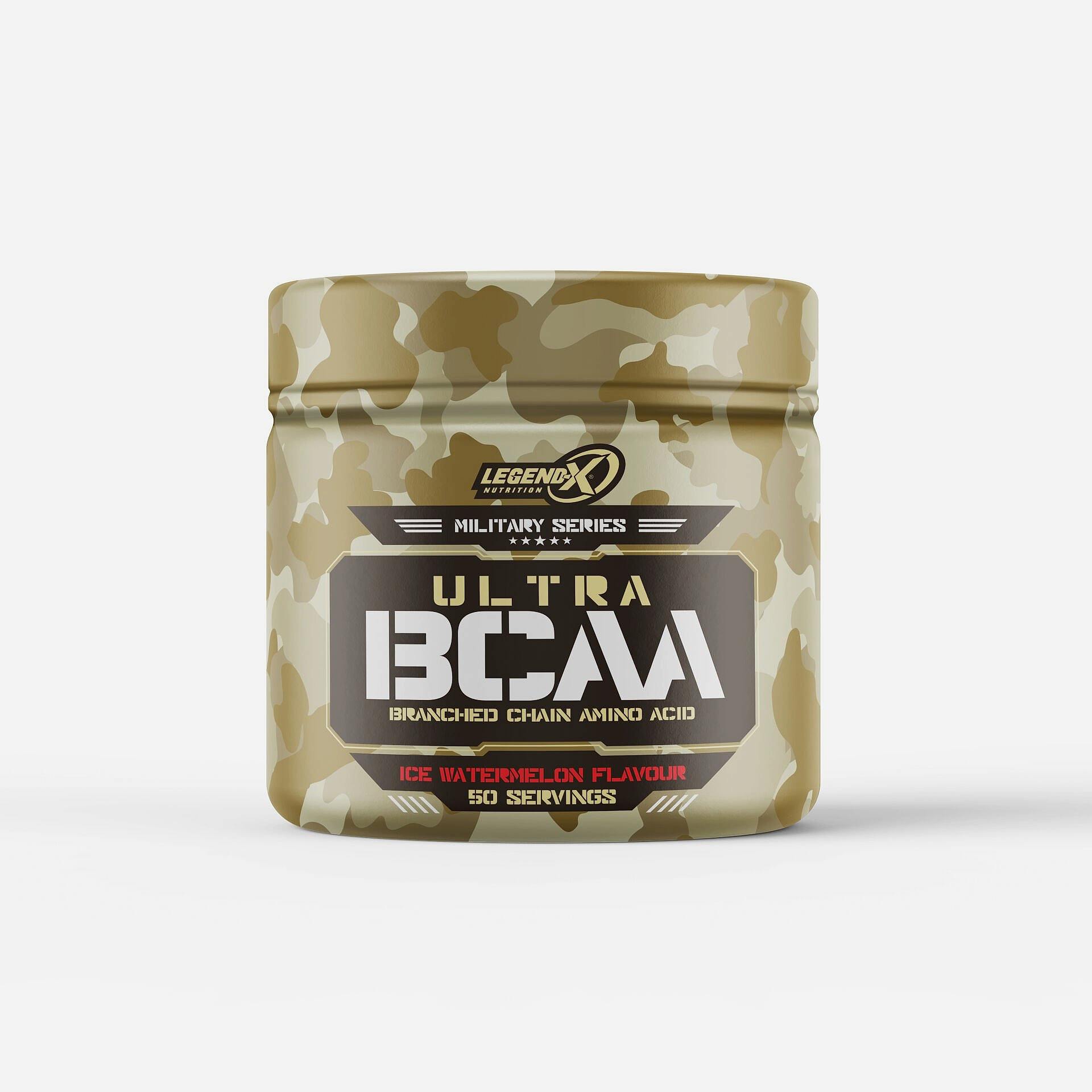 LegendX Military Ultra BCAA 300g Ice Karpuz – 50 Servis