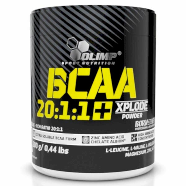 Olimp BCAA 20:1:1 + Xplode Powder 200 Gr