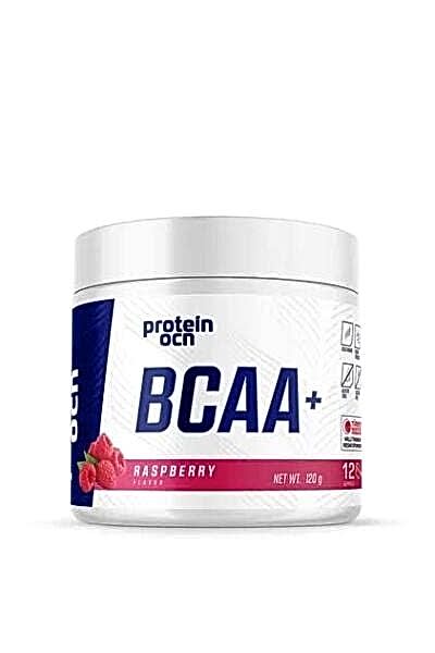 Protein OCN BCAA+ Raspberry 120 g – 2:1:1 BCAA, L-Glutamin ve Elektrolit Destekli – Ahududu Aromalı