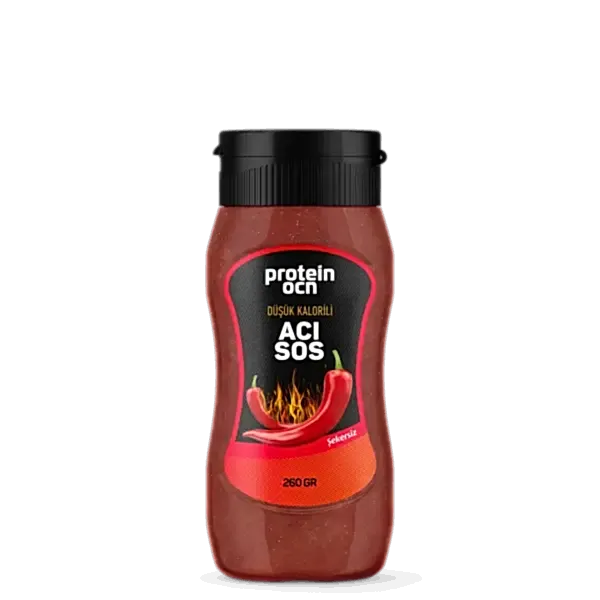 OCN Acı Sos – 0 Şeker – Düşük Kalorili Louisana Tipi Acı Biber Sosu