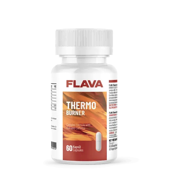 Thermo Burner 60 Kapsül – Kuvvetli Termojenik Etki – Yağ Yakıcı ve Metabolizma Destekleyici