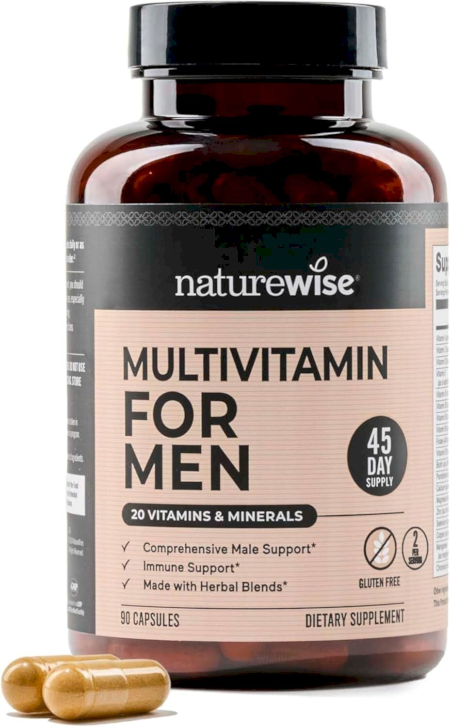 NatureWise Multivitamin 90 Kapsül –  USA Menşei