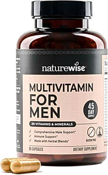 NatureWise Multivitamin 90 Kapsül –  USA Menşei