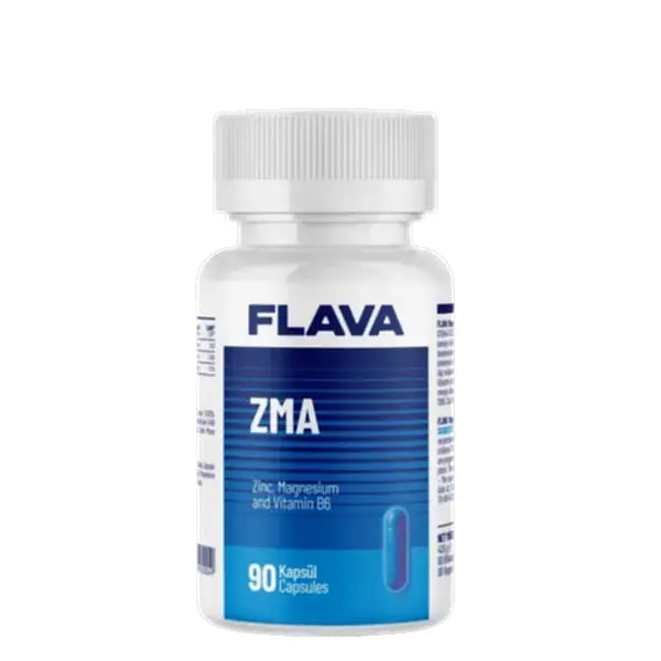 Flava ZMA | Çinko, Magnezyum ve B6 Vitamini Desteği – 90 Kapsül