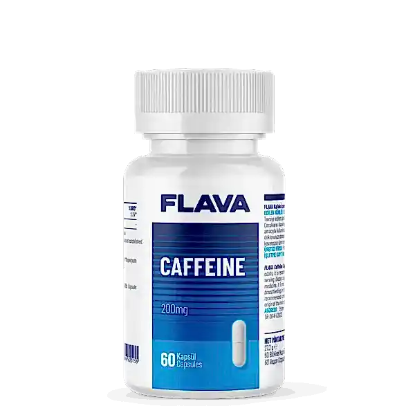 Flava Caffeine 60 Kapsül – Enerji ve Zindelik Takviyesi