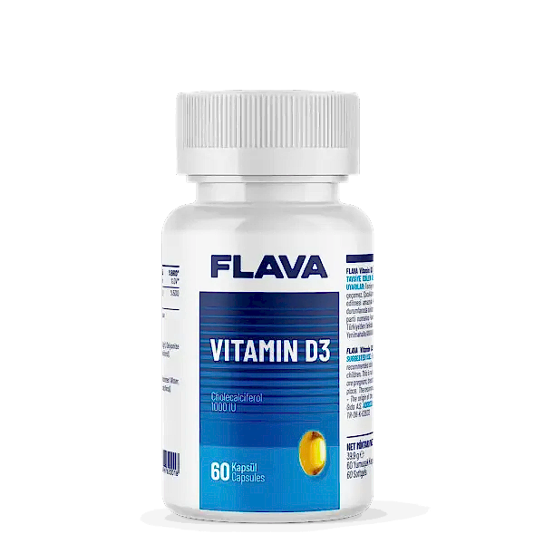 Flava Vitamin D3 – Kemik ve Bağışıklık Desteği