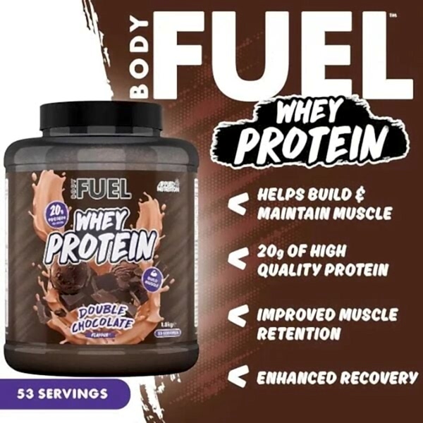 Applied Body Fuel Whey Protein Double Chocolate 1.8 Kg (53 Servis) – 20g Protein