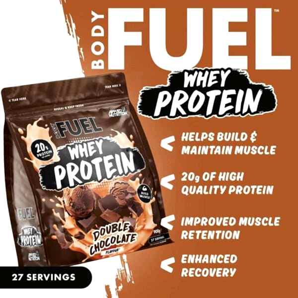 Applied Body Fuel Whey Protein Double Chocolate 900 g (27 Servis) – 20g Protein