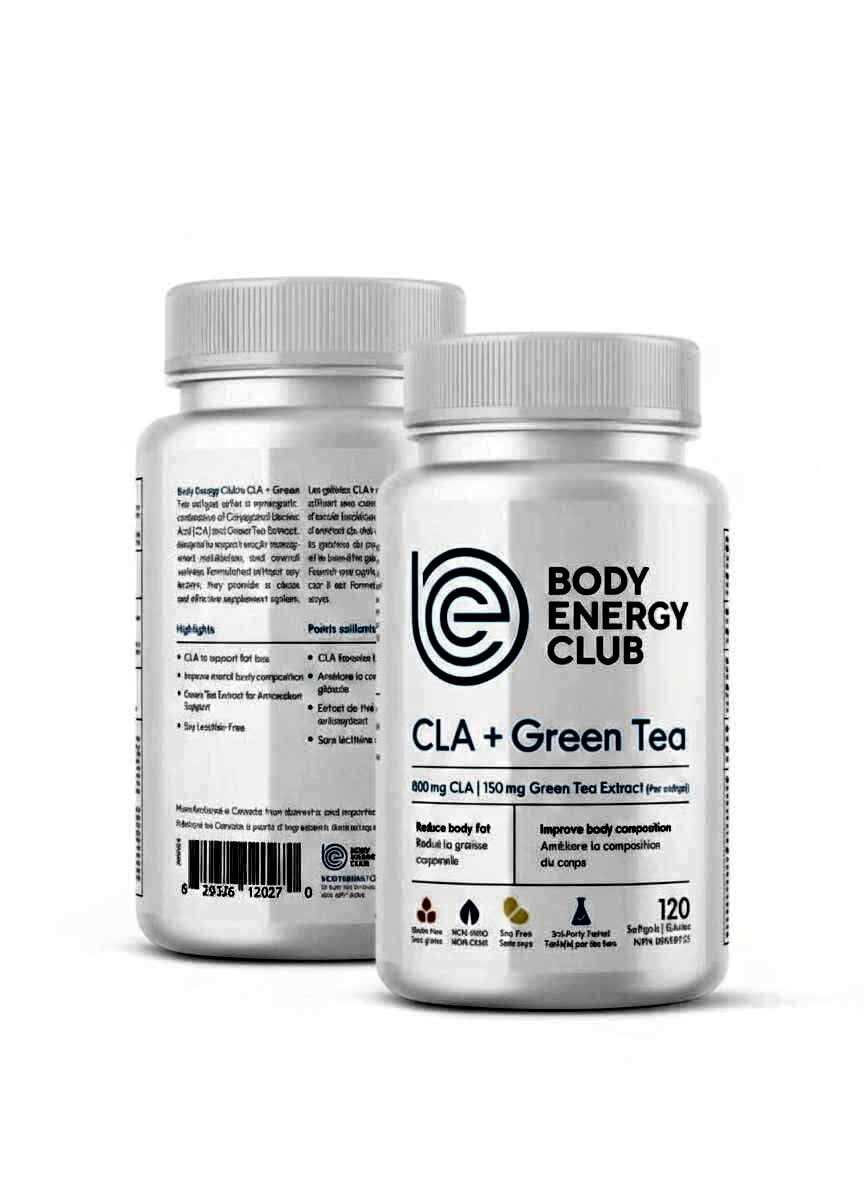 Body Energy Club CLA + Green Tea 120 Kapsül | Yağ Yakımına Destek & Vücut Kompozisyonu