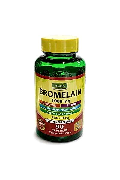 VİTAPOL BROMELAİN 1000 MG 90 KAPSÜL