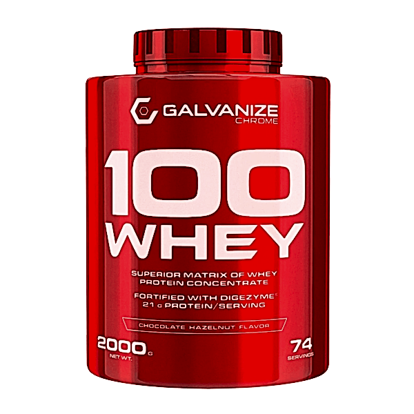 Galvanize Chrome 100 Whey Protein 2000g 74 Servis DigeZyme® Enzim Kompleksli