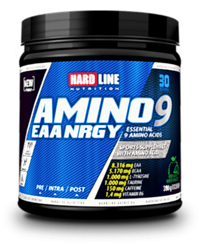 Hardline Amino9 EAA NRGY Yeşil Elma Limon 390 Gr