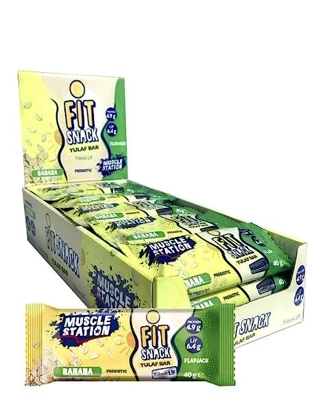 Musclestation Fit Snack Yulaf Bar 40gr - 24 Adet