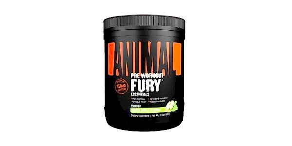 Universal Animal Fury Pre Workout Yeşil Elma 322 Gr