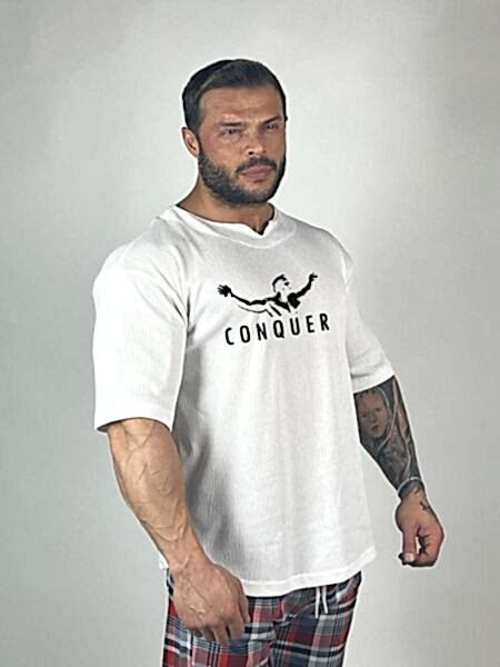 ARNOLD OVERSİZE TŞÖRT BEYAZ