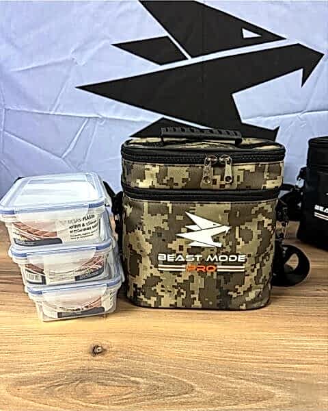 Fitness & Sporcu Öğün Çantası | Beast Mode Pro Camo Edition