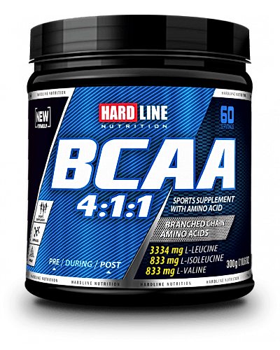 Hardline 4:1:1 BCAA 300 Gr
