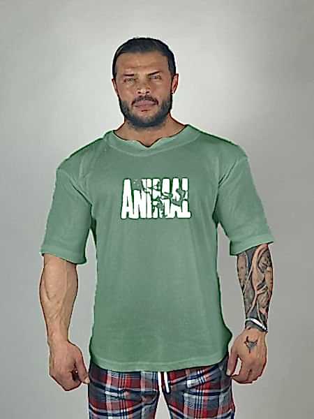 ANİMAL OVERSİZE TŞÖRT YEŞİL