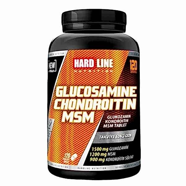 Hardline Glucosamine Chondroitin Msm 120 Tablet