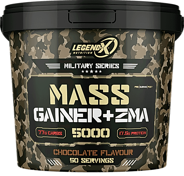LegendX Military Series Mass Gainer + ZMA 5000g