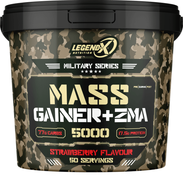LegendX Military Series Mass Gainer + ZMA 5000g
