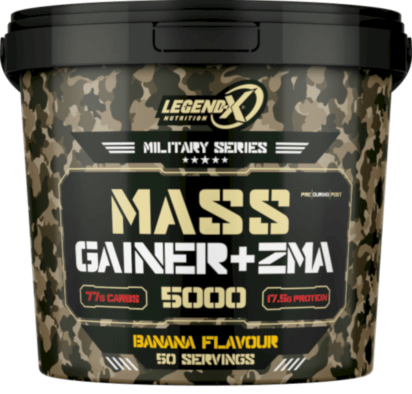 LegendX Military Series Mass Gainer + ZMA 5000g