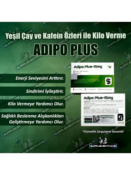 ADİPO PLUS THERMOJENİK YAĞ YAKICI GIDA